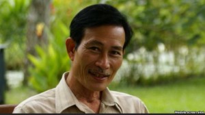 FILE - Prominent blogger Dieu Cay remains in jail in Vietnam.