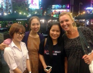 Blogger Mí Rưỡi, Mẹ Nấm, Nguyễn Hoàng Vi và Aija Salovaara