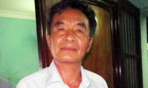 Nhà văn Nguyễn Xuân Nghĩa, một trong những người đi tiên phong trong cuộc vận động đòi lại chủ quyền biển đảo cho Việt Nam, trước những hành động lấn chiếm của Trung Quốc