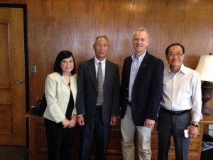 Congressman Russell at a meeting with Vietnamese American activists on Aug 18