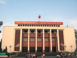 Parliament building in Hanoi