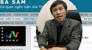 Blogger Nguyen Huu Vinh and his AnhBaSam news website