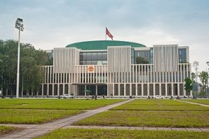 Vietnam's parliament building in the capital city of Hanoi