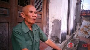 Ông Trần Văn Thêm, tử tù nhận quyết định vô tội sau 46 năm. 