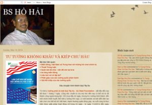 Trang bìa của Blog bshohai