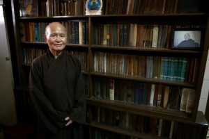 Thich Quang Do, inside the temple compound in Ho Chi Minh City where he has been under house arrest since 2003