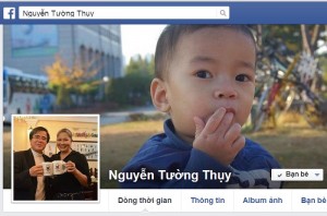  Trang FB của nhà báo Nguyễn Tường Thụy