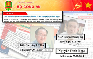 Liên tiếp ba Bloggers bị bộ công an bắt giữ RFA files