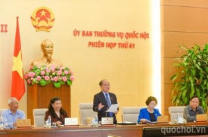 Senior legislators at the ongoing session of the Standing Committee