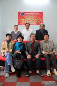 Independent bloggers at a meeting of IJAVN in Hanoilast year