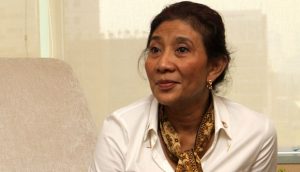 Indonesian Maritime Affairs Minister Susi Pudjiastuti 